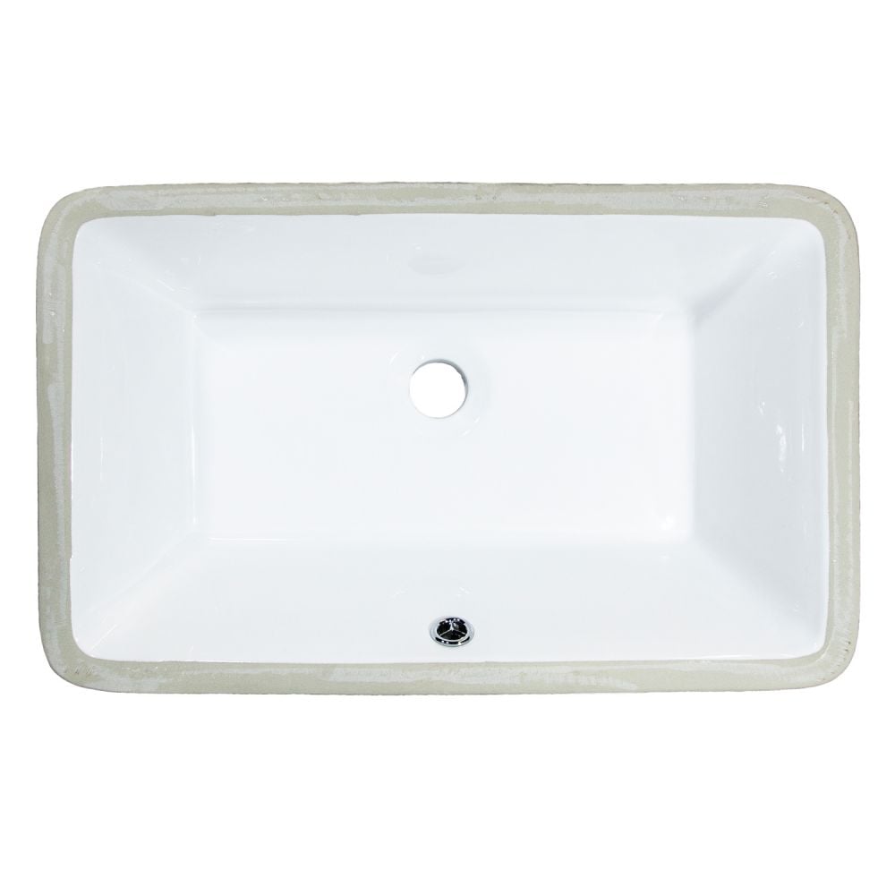 Mastersink White Undermount Porcelain Sink P202a