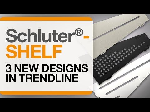 Schluter®-SHELF-E, Shelves