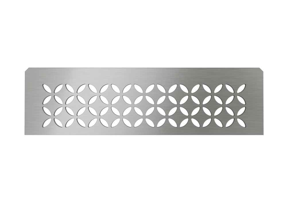 Schluter SHELF-N Niche Shelf - Floral - Stainless Steel (EB)