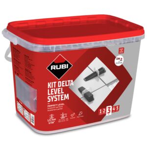 Rubi Tools Delta Tile Leveling System Kit - 1/16" (03914)