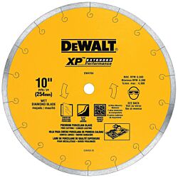 Dewalt XP4 - DW4764 - Premium Porcelain Tile Blade - 10